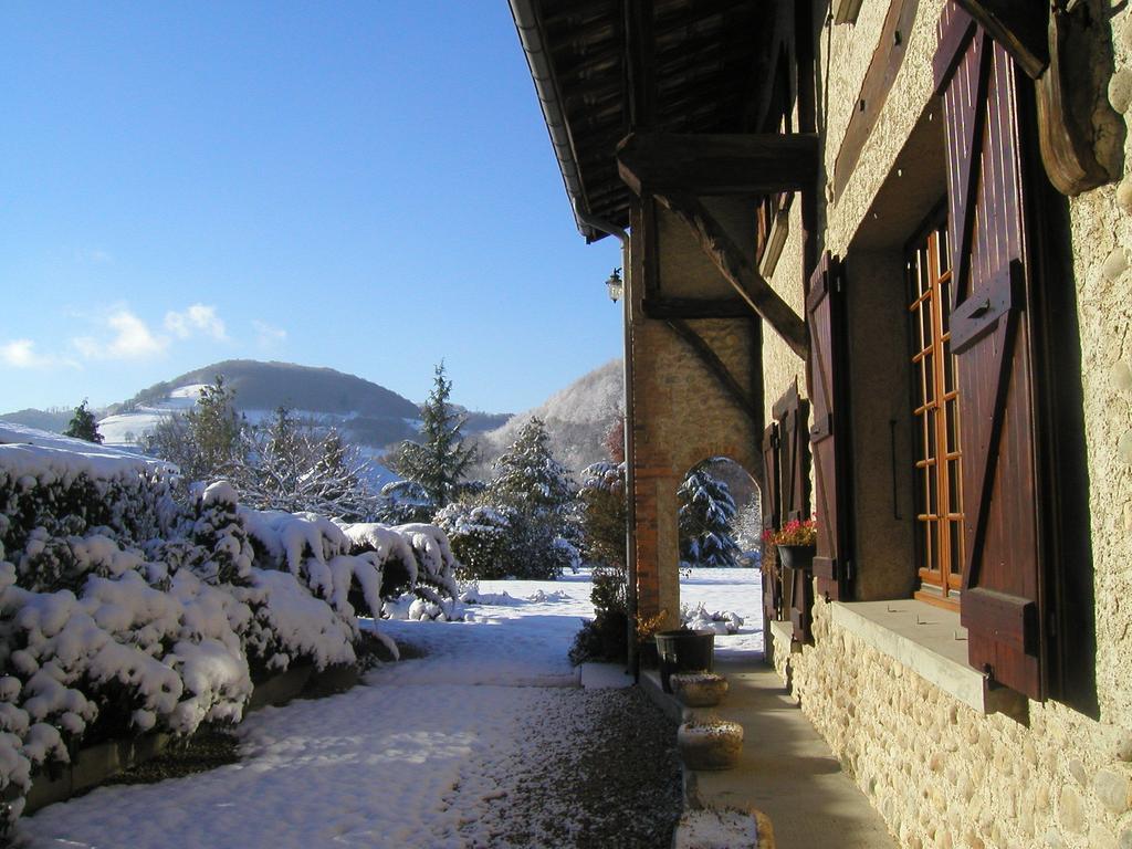 Gites de La Croisée des Chemins - Piscine Chauffée - Spa, Hammam et Sauna Izeaux Esterno foto